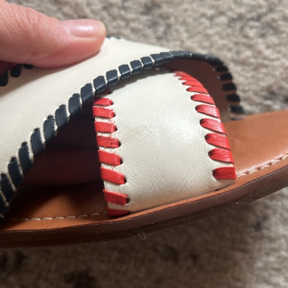 Jack Rogers Criss Cross Slide Sandals - Picture 6 of 7